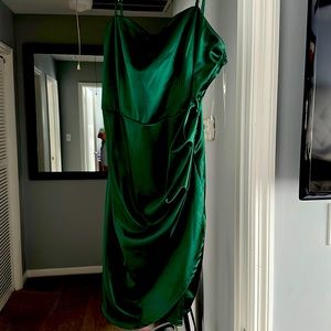 Green dress work once for birthday